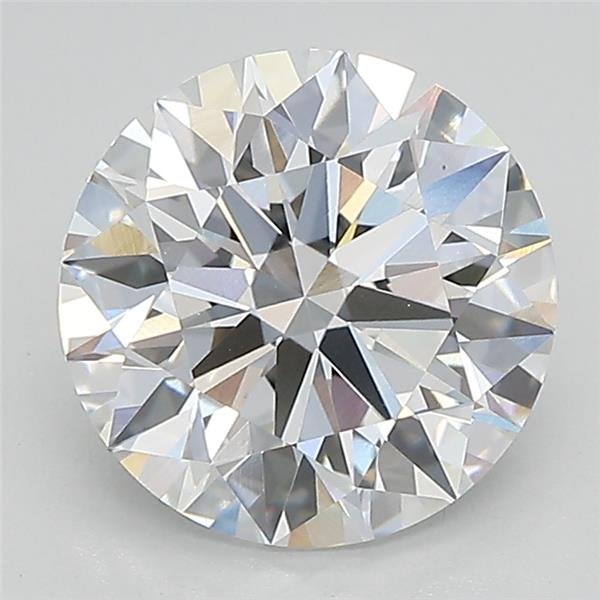 2.41ct D VVS2 Rare Carat Ideal Cut Round Lab Grown Diamond