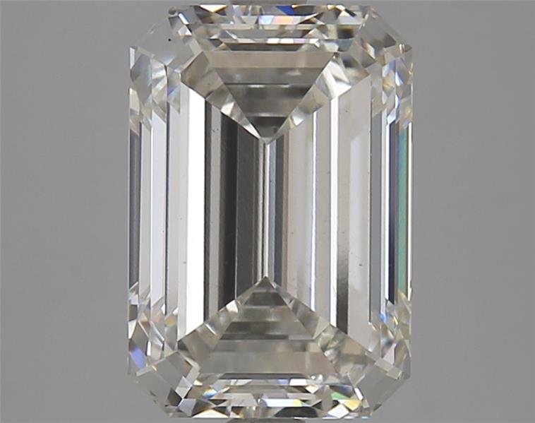 4.09ct I VS1 Rare Carat Ideal Cut Emerald Lab Grown Diamond