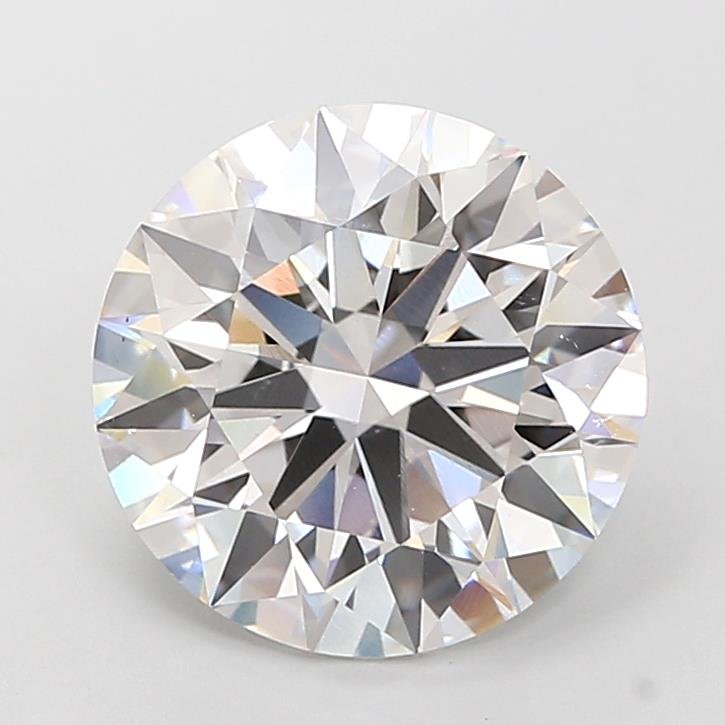 5.08ct E VS1 Rare Carat Ideal Cut Round Lab Grown Diamond