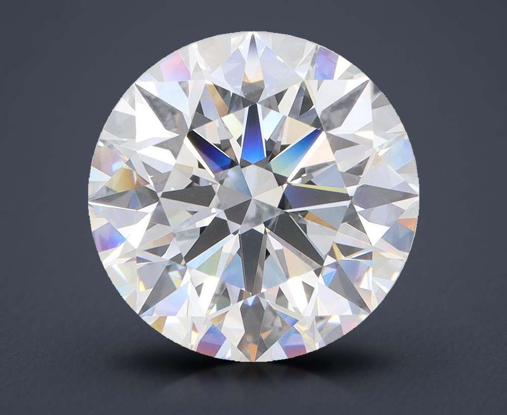 6.08 Carat Round Lab Diamond
