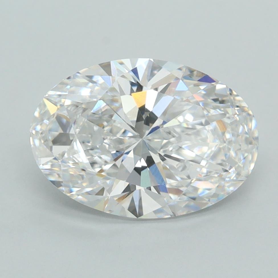 2.55ct D VVS1 Rare Carat Ideal Cut Oval Lab Grown Diamond