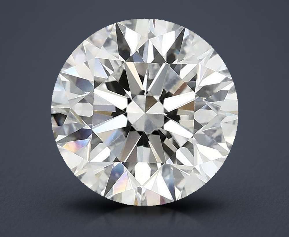 2.82 Carat Round Lab Diamond