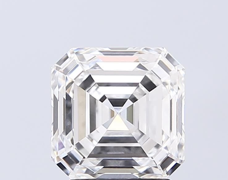 3.03ct E VVS2 Excellent Cut Asscher Lab Grown Diamond
