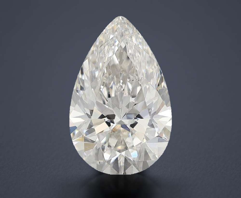 2.09 Carat Pear Lab Diamond