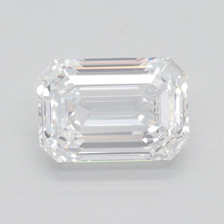 1.03ct D VVS2 Rare Carat Ideal Cut Emerald Lab Grown Diamond