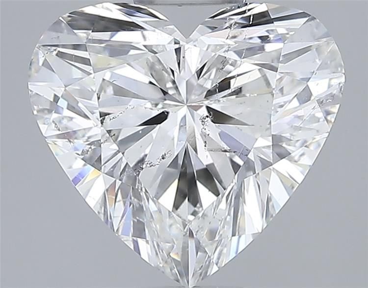 2.27ct H SI2 Rare Carat Ideal Cut Heart Diamond