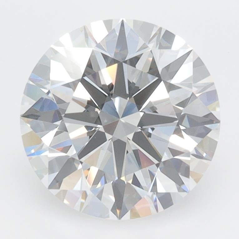 2.55ct D VVS1 Rare Carat Ideal Cut Round Lab Grown Diamond