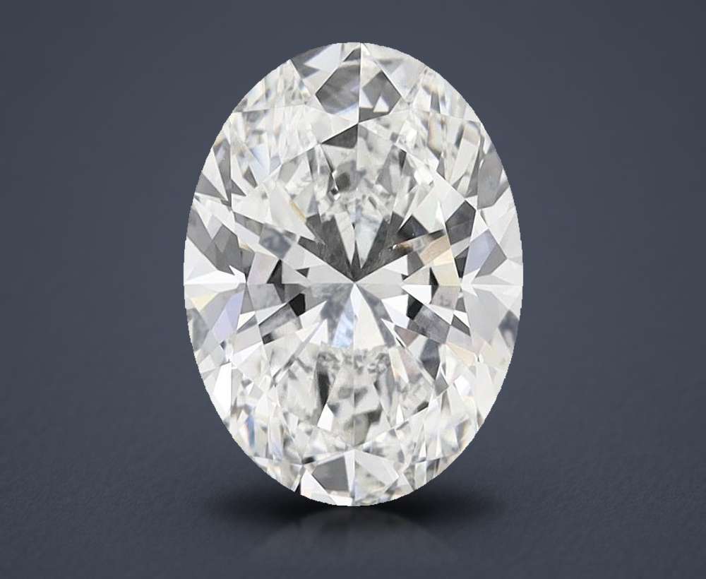 6.10 Carat Oval Lab Diamond
