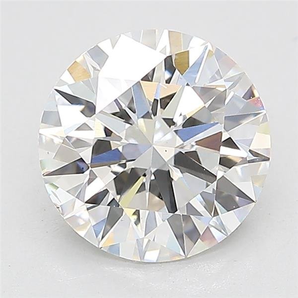 2.03ct E VS2 Rare Carat Ideal Cut Round Lab Grown Diamond