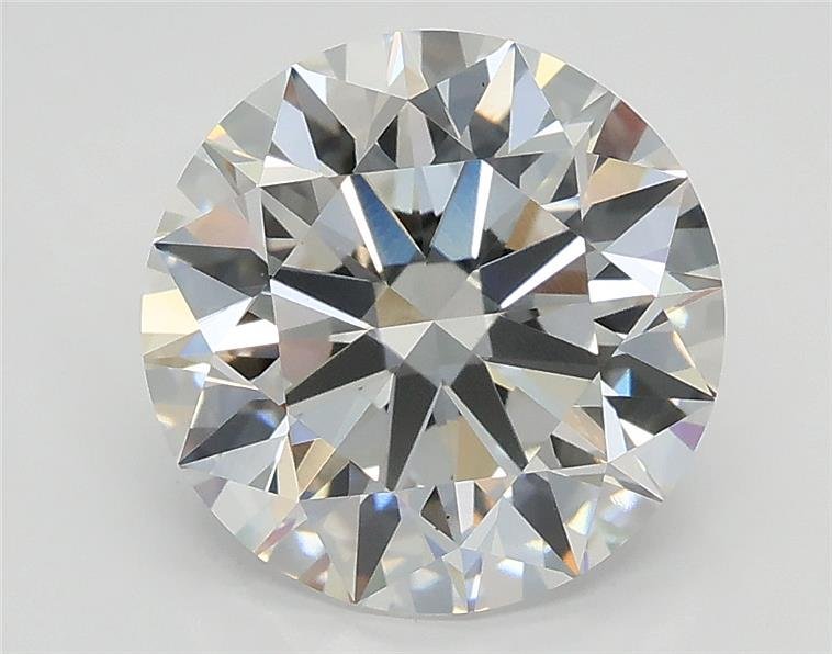 2.72ct F VS1 Rare Carat Ideal Cut Round Lab Grown Diamond