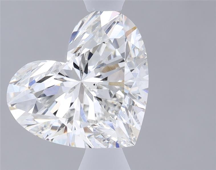 1.36ct G VS2 Rare Carat Ideal Cut Heart Lab Grown Diamond