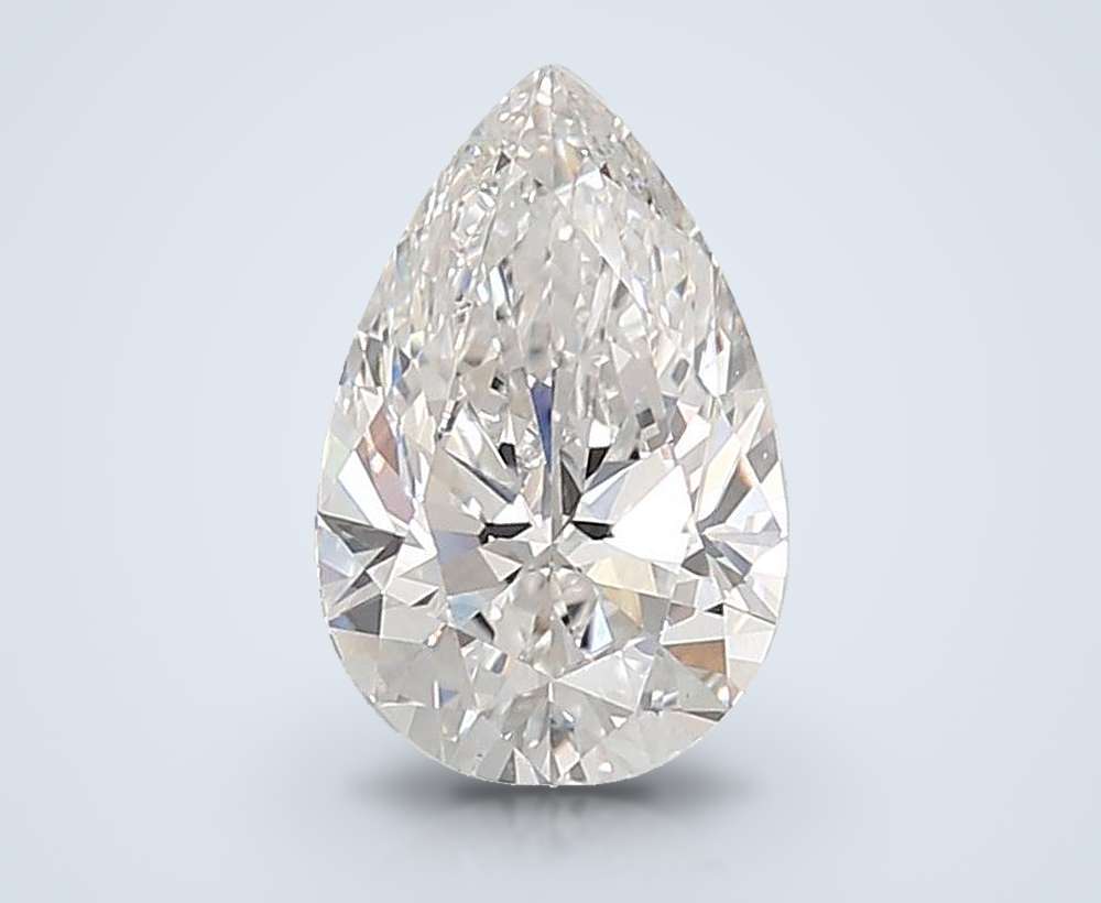 3.50 Carat Pear Lab Diamond