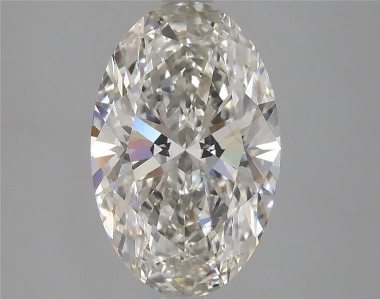 2.74ct H VS2 Rare Carat Ideal Cut Oval Lab Grown Diamond