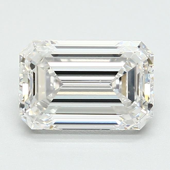 1.66ct E VS1 Excellent Cut Emerald Lab Grown Diamond