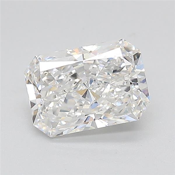 1.24ct D VVS2 Rare Carat Ideal Cut Radiant Lab Grown Diamond