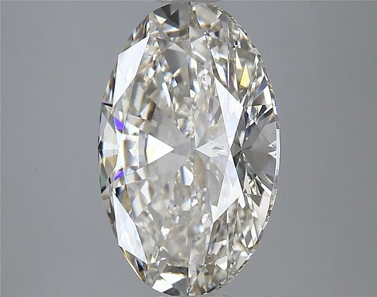 4.00ct I VS2 Rare Carat Ideal Cut Oval Lab Grown Diamond