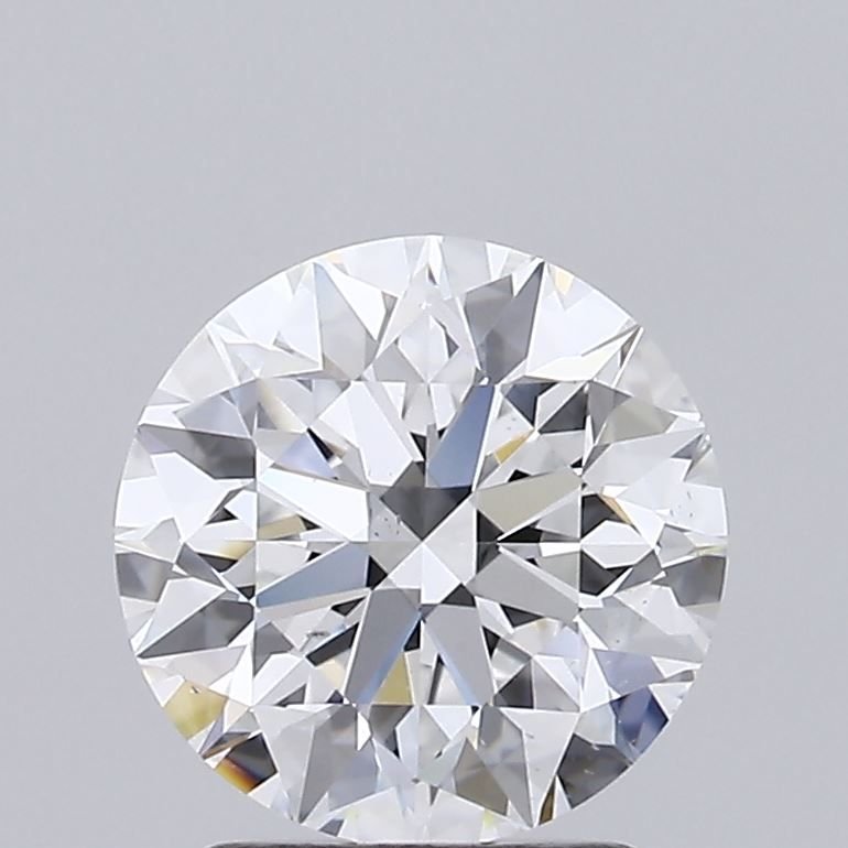 2.01ct D SI1 Excellent Cut Round Lab Grown Diamond