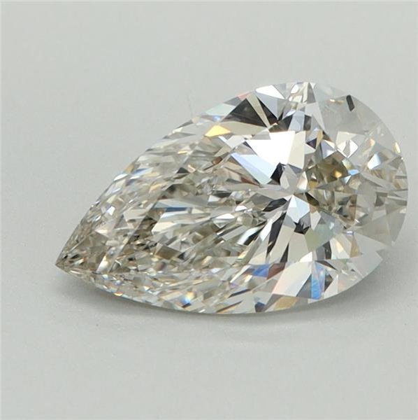 1.55ct H VS2 Rare Carat Ideal Cut Pear Lab Grown Diamond