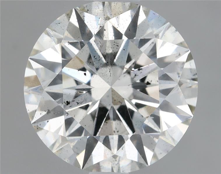 1.52ct I SI2 Rare Carat Ideal Cut Round Diamond