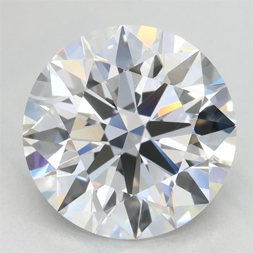 2.48ct D VVS1 Rare Carat Ideal Cut Round Lab Grown Diamond