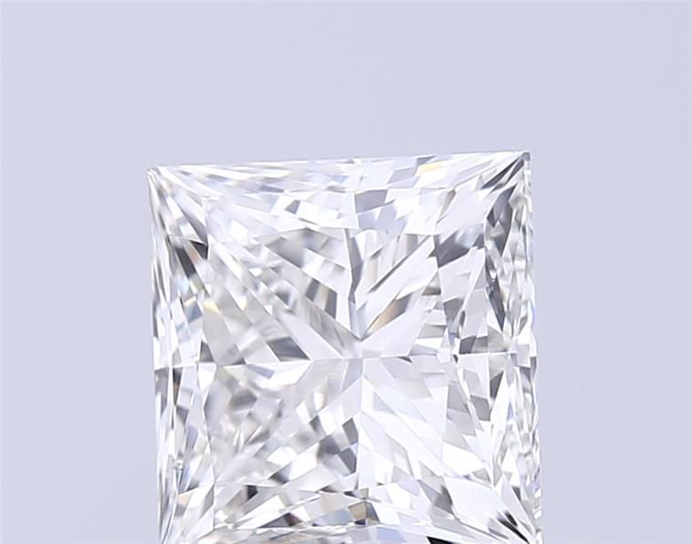 2.69ct H VS1 Rare Carat Ideal Cut Princess Lab Grown Diamond