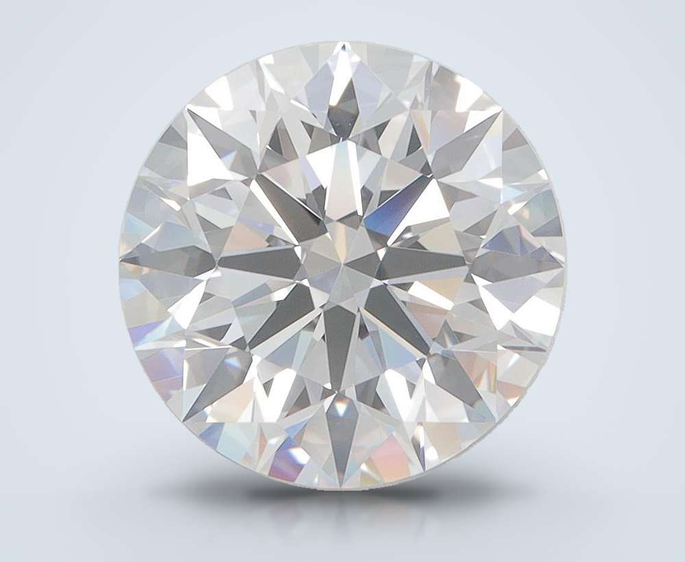 3.66 Carat Round Lab Diamond