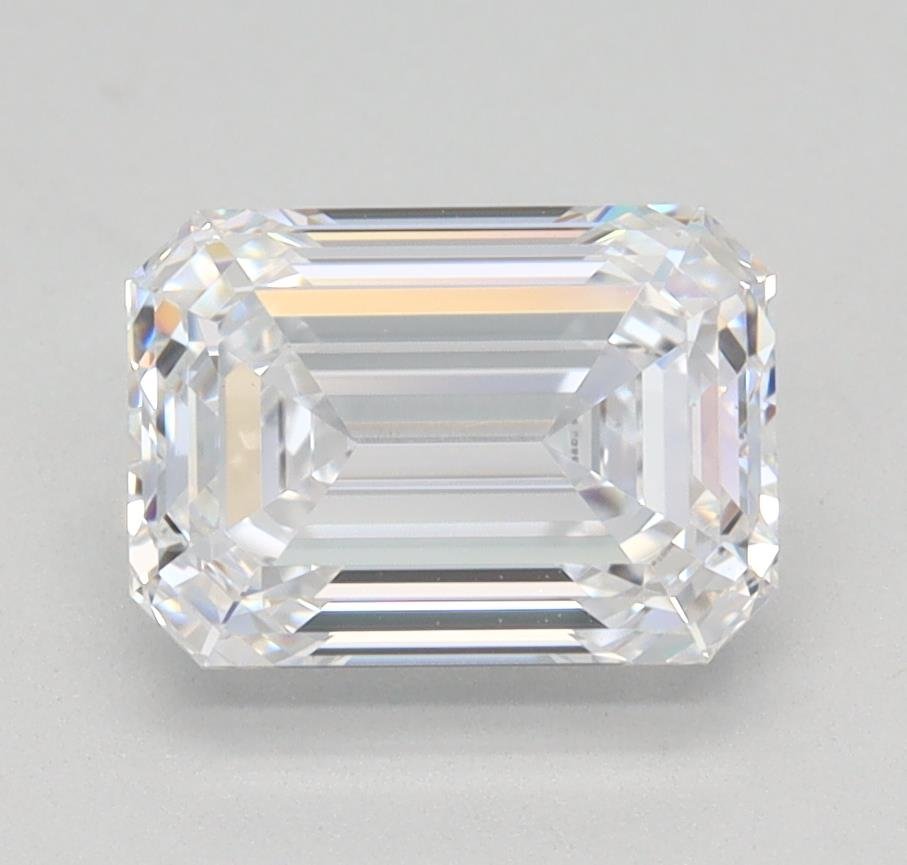 1.52ct D VS1 Rare Carat Ideal Cut Emerald Lab Grown Diamond