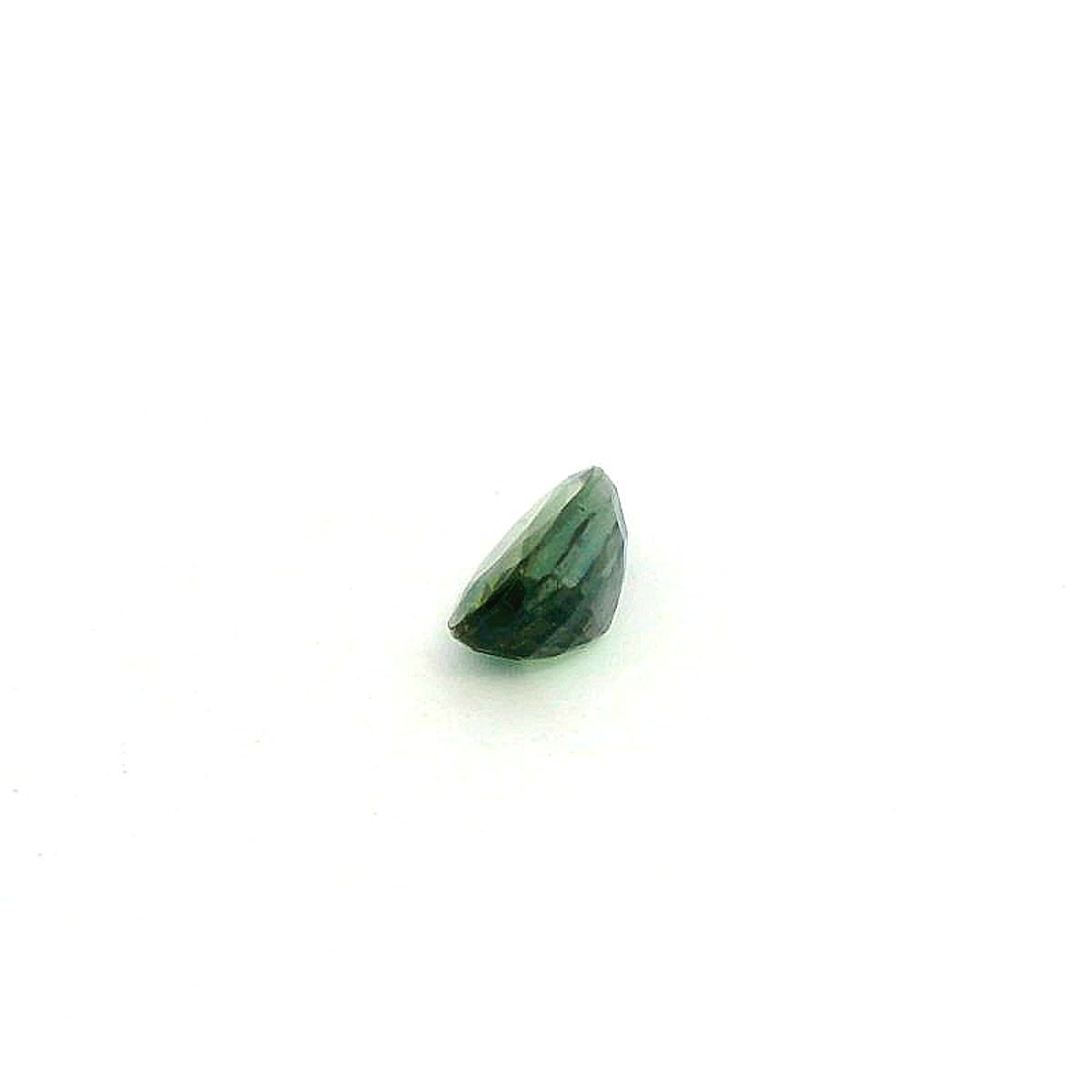 1.22 Carat Teal Oval Sapphire