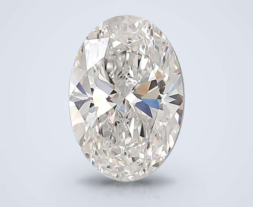 3.60 Carat Oval Lab Diamond