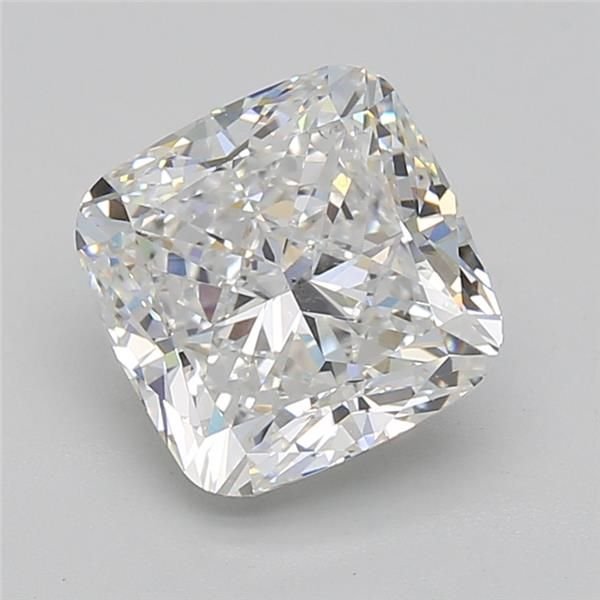 3.70ct F VS2 Very Good Cut Cushion Diamond