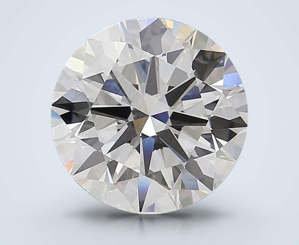 4.41 Carat Round Lab Diamond