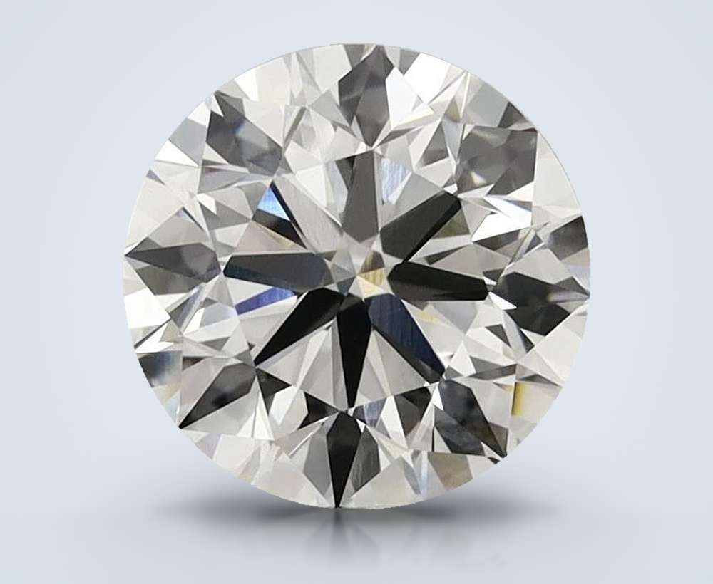 3.33 Carat Round Lab Diamond