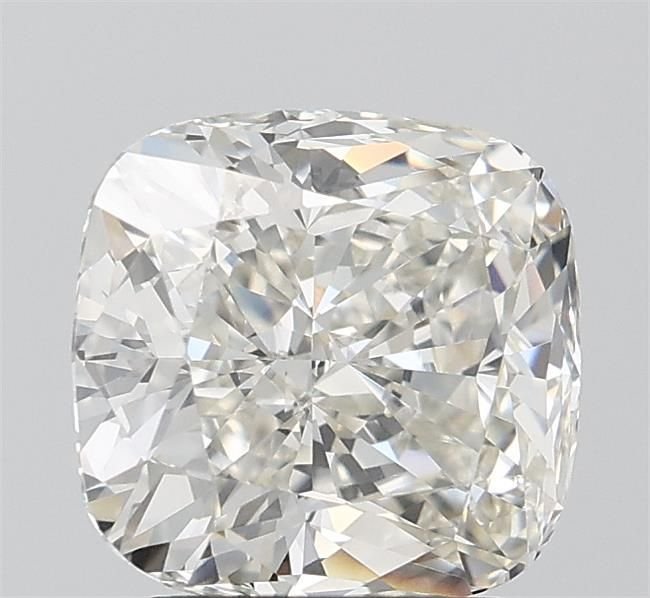 3.00ct I VVS2 Rare Carat Ideal Cut Cushion Lab Grown Diamond