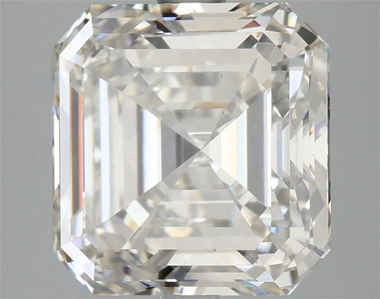 3.85ct H VS1 Very Good Cut Asscher Lab Grown Diamond