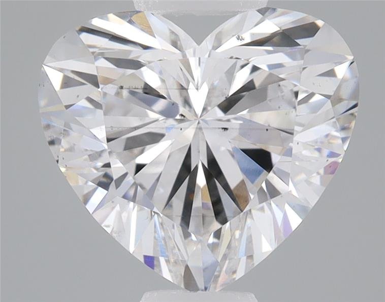 1.75ct F SI1 Rare Carat Ideal Cut Heart Lab Grown Diamond