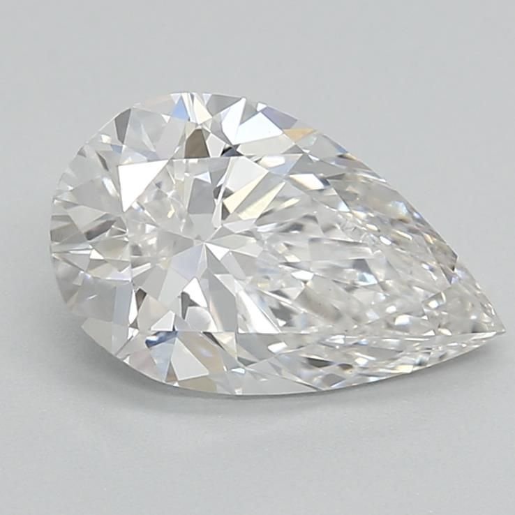 1.13ct E VVS2 Rare Carat Ideal Cut Pear Lab Grown Diamond