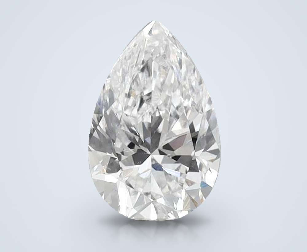 0.40 Carat Pear Lab Diamond
