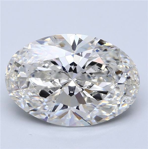 10.09ct H VS2 Rare Carat Ideal Cut Oval Lab Grown Diamond