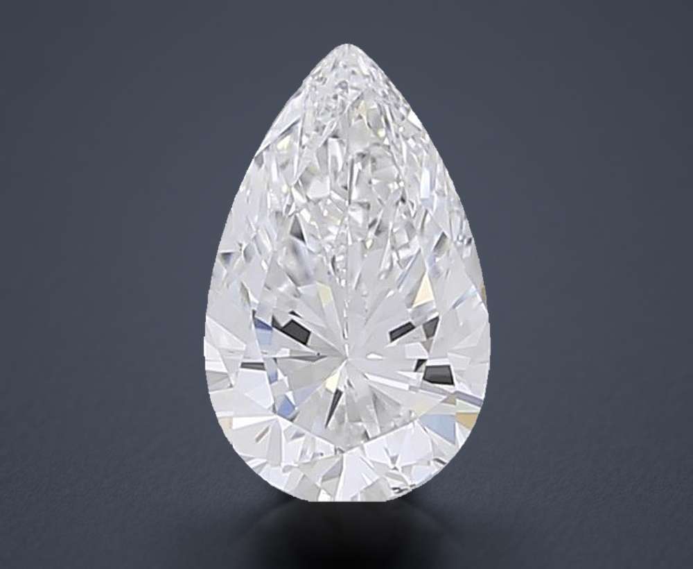 0.50 Carat Pear Lab Diamond