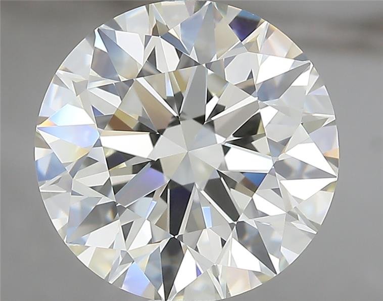 4.70ct J VVS1 Rare Carat Ideal Cut Round Diamond