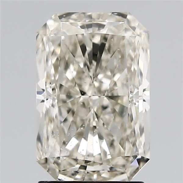 2.51ct J SI1 Rare Carat Ideal Cut Radiant Diamond