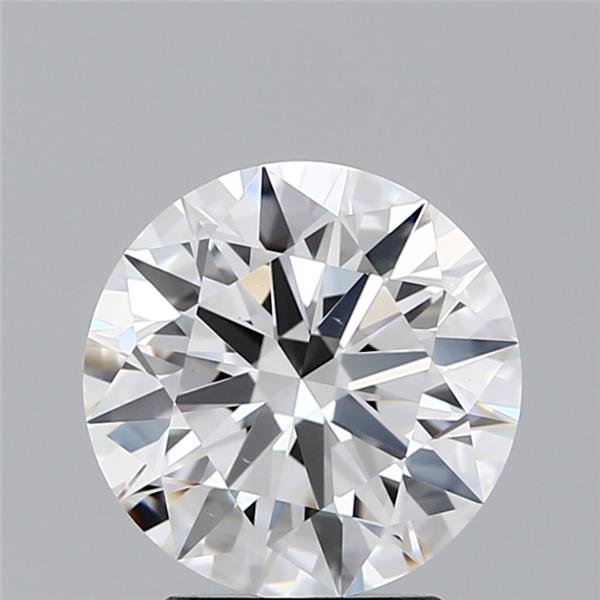 2.48ct F VS2 Rare Carat Ideal Cut Round Lab Grown Diamond