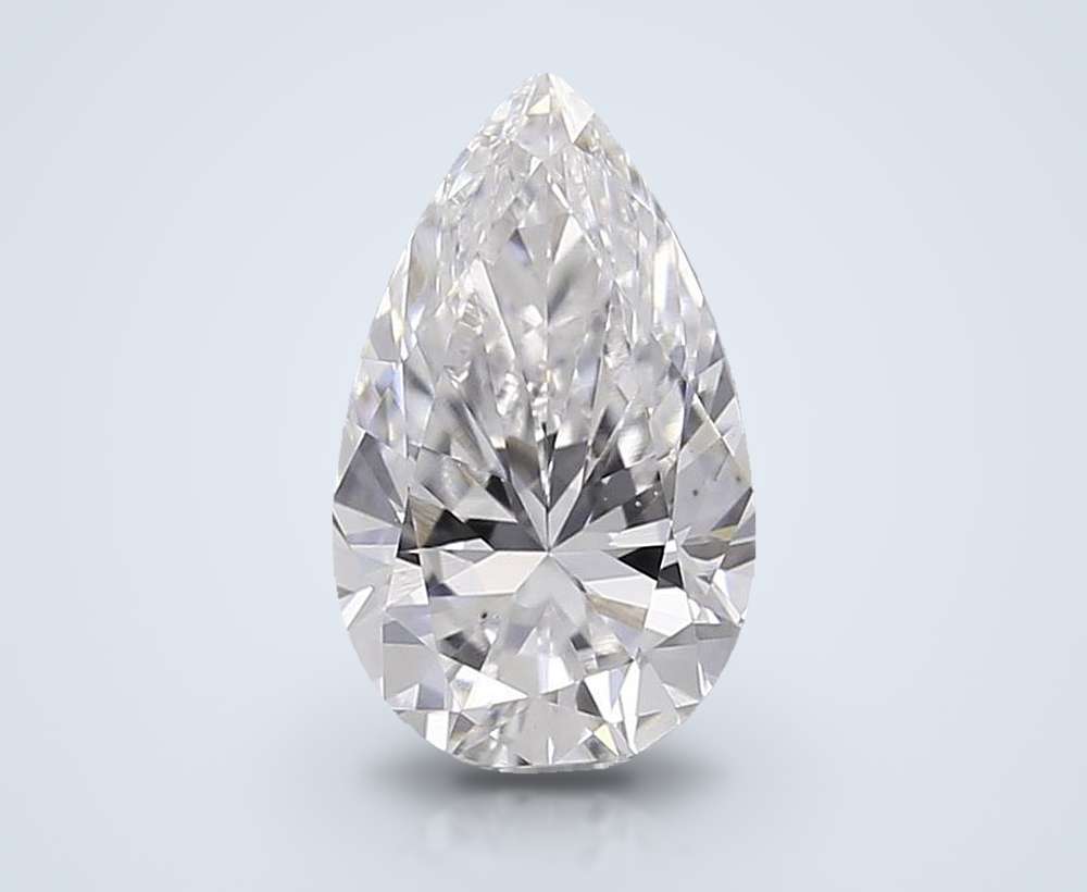0.60 Carat Pear Lab Diamond