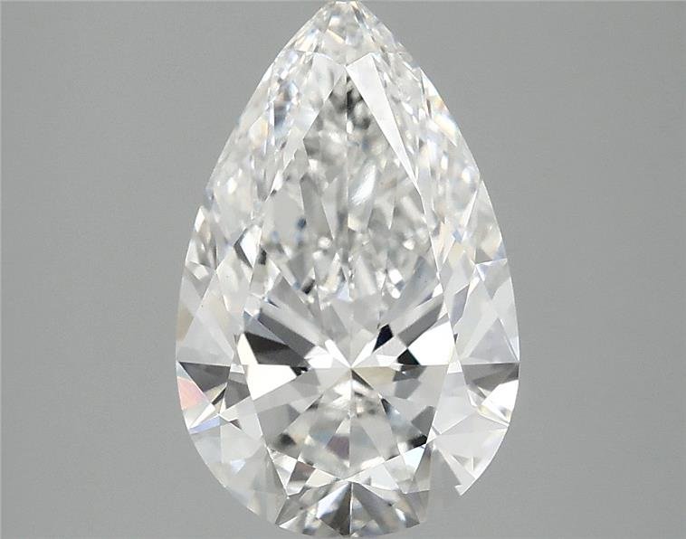 2.61 Carat Pear Lab Diamond