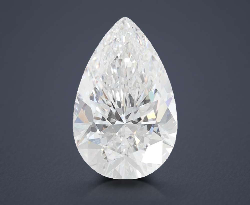 1.50 Carat Pear Lab Diamond