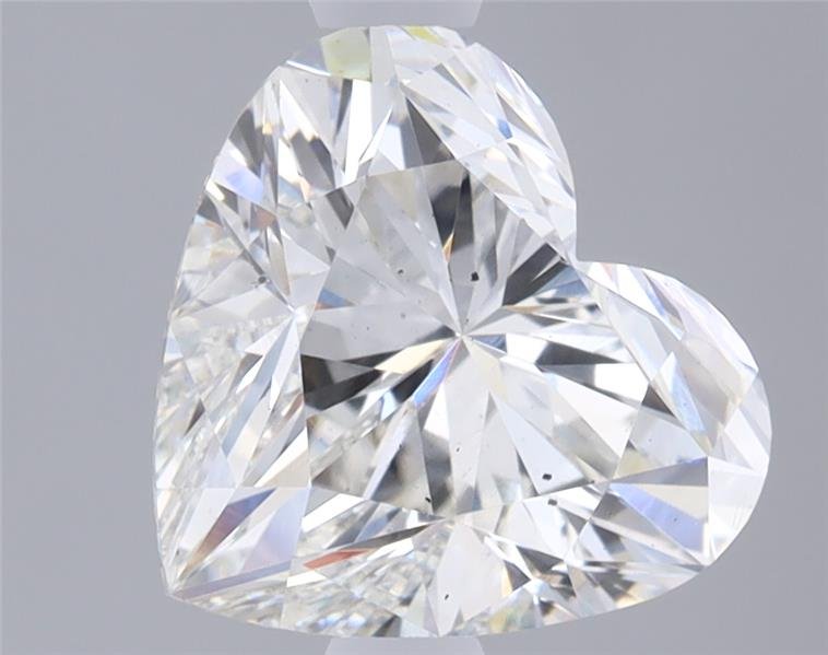 1.76ct G SI1 Rare Carat Ideal Cut Heart Lab Grown Diamond