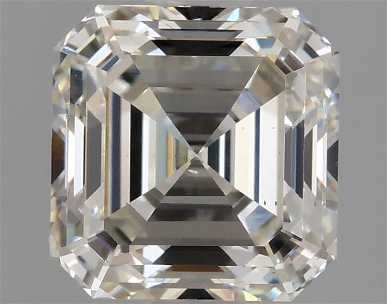 2.21ct H VS2 Rare Carat Ideal Cut Asscher Lab Grown Diamond