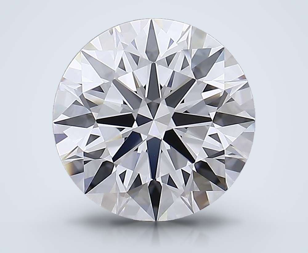 3.63 Carat Round Lab Diamond