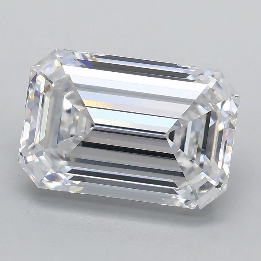 2.08ct D VS1 Rare Carat Ideal Cut Emerald Lab Grown Diamond