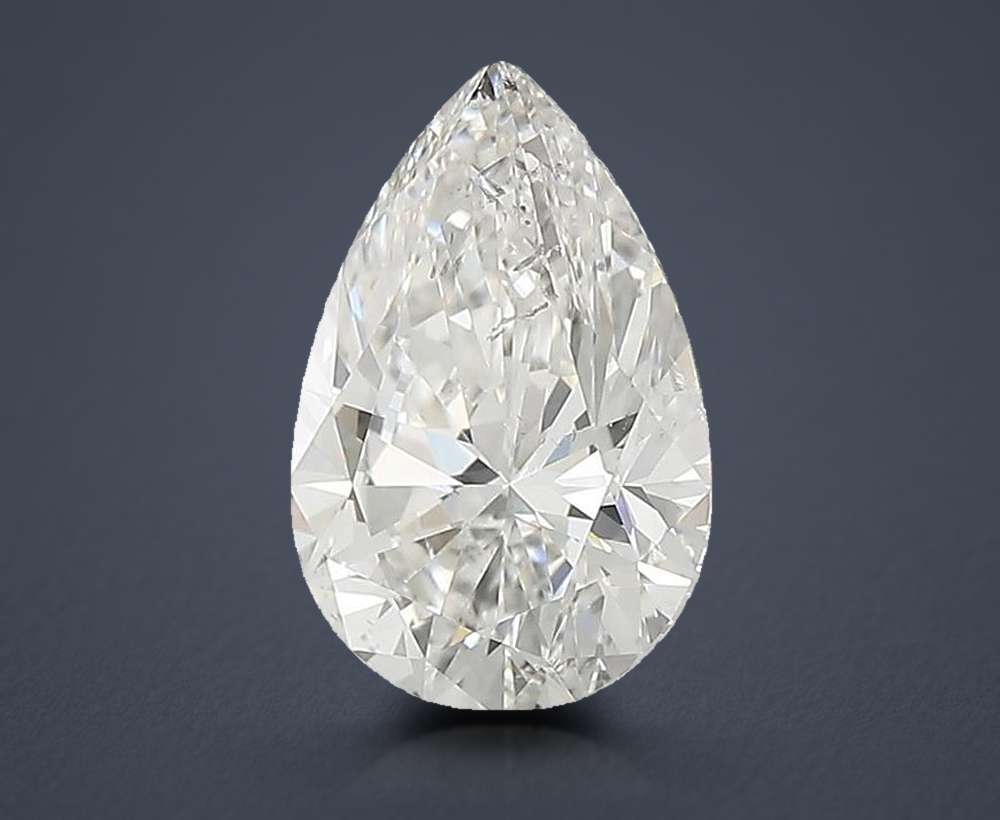 1.00 Carat Pear Natural Diamond